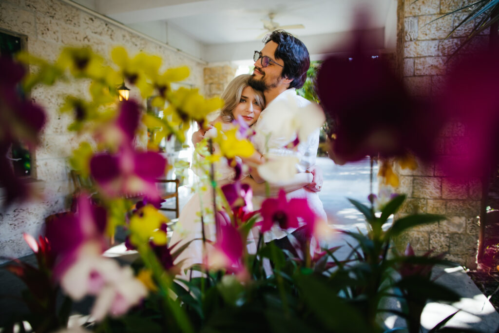 Fairchild Botanical Gardens Engagement Session