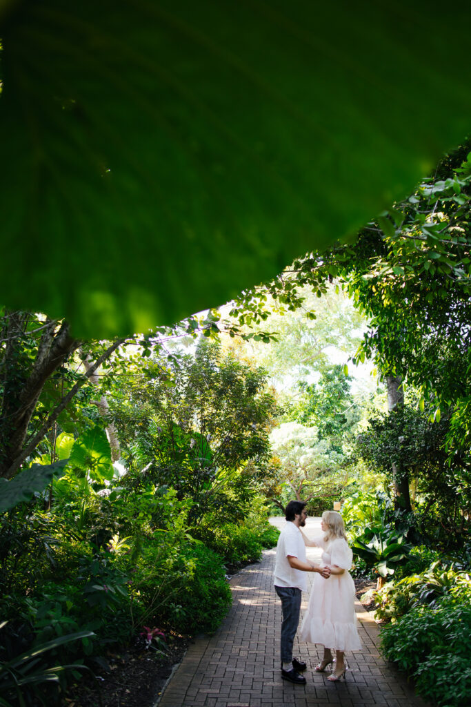 Fairchild Botanical Gardens Engagement Session