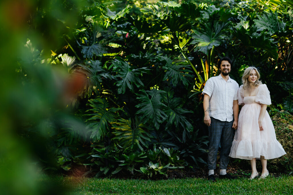 Fairchild Botanical Gardens Engagement Session