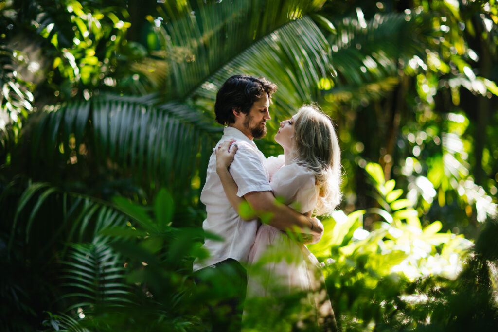 Fairchild Botanical Gardens Engagement Session