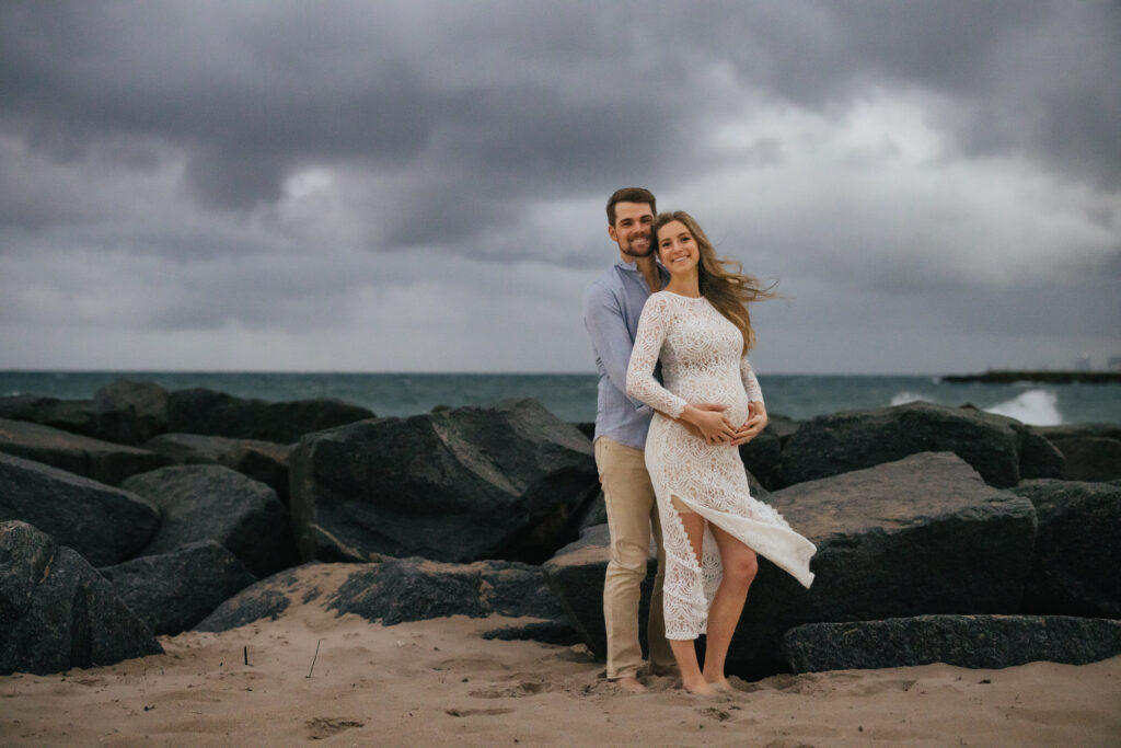 Beach Maternity Portraits Florida