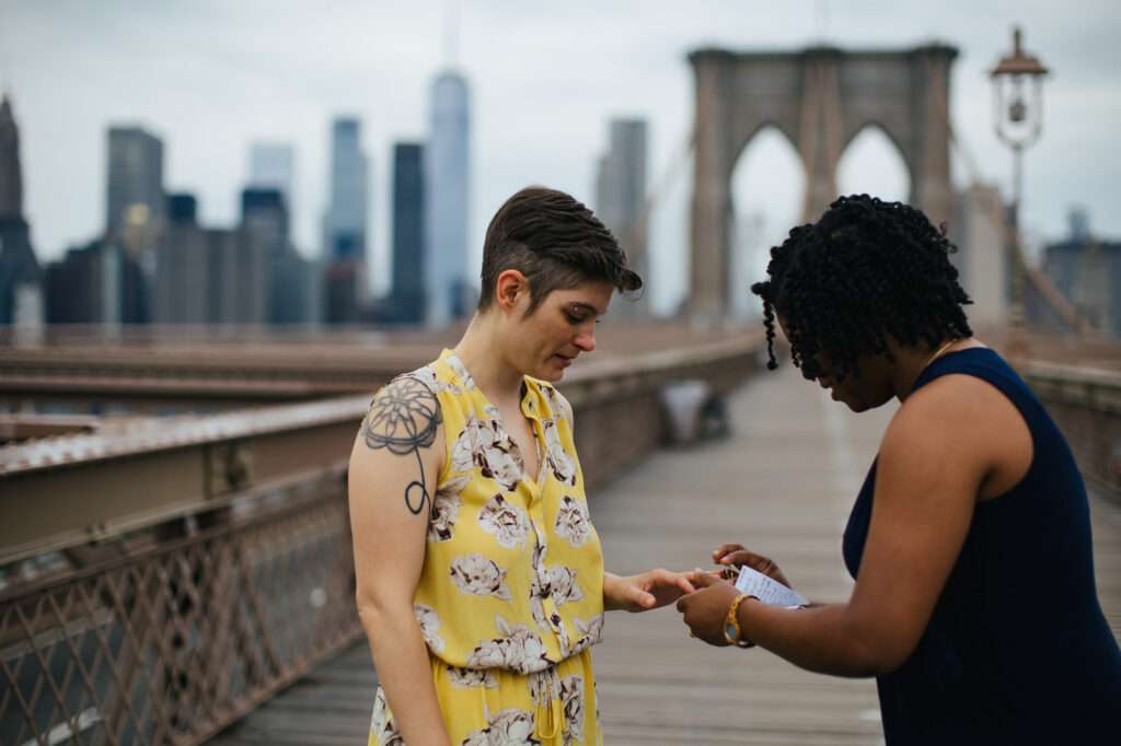 LGBTQ+ Brooklyn Engagement Photographer