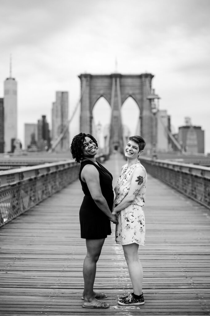 Lesbian Proposal Engagement Photography