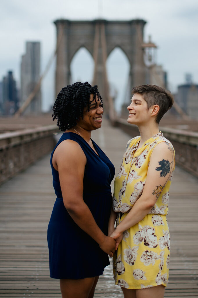 Lesbian Proposal Engagement Photography