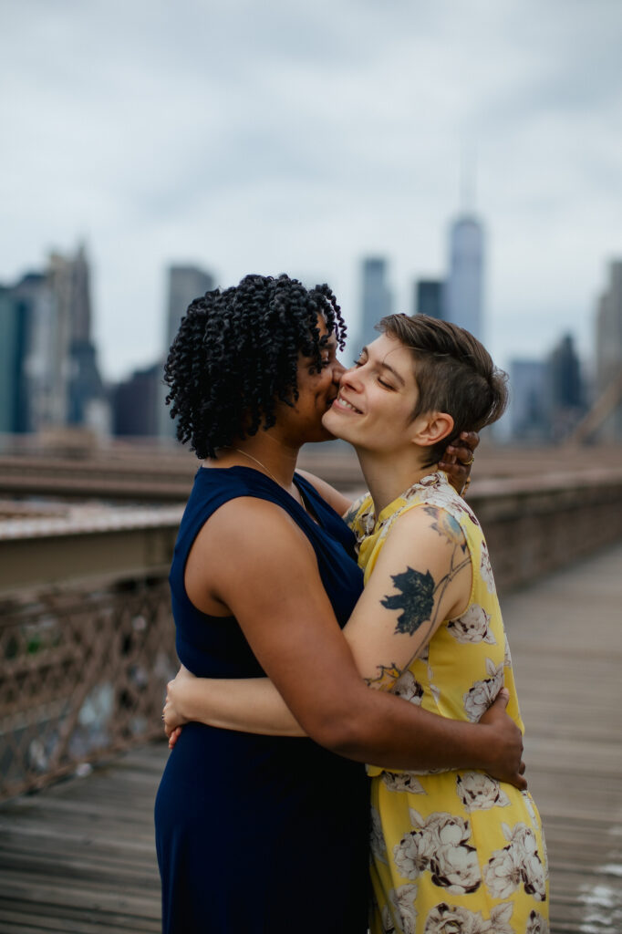 Lesbian Proposal Engagement Photography