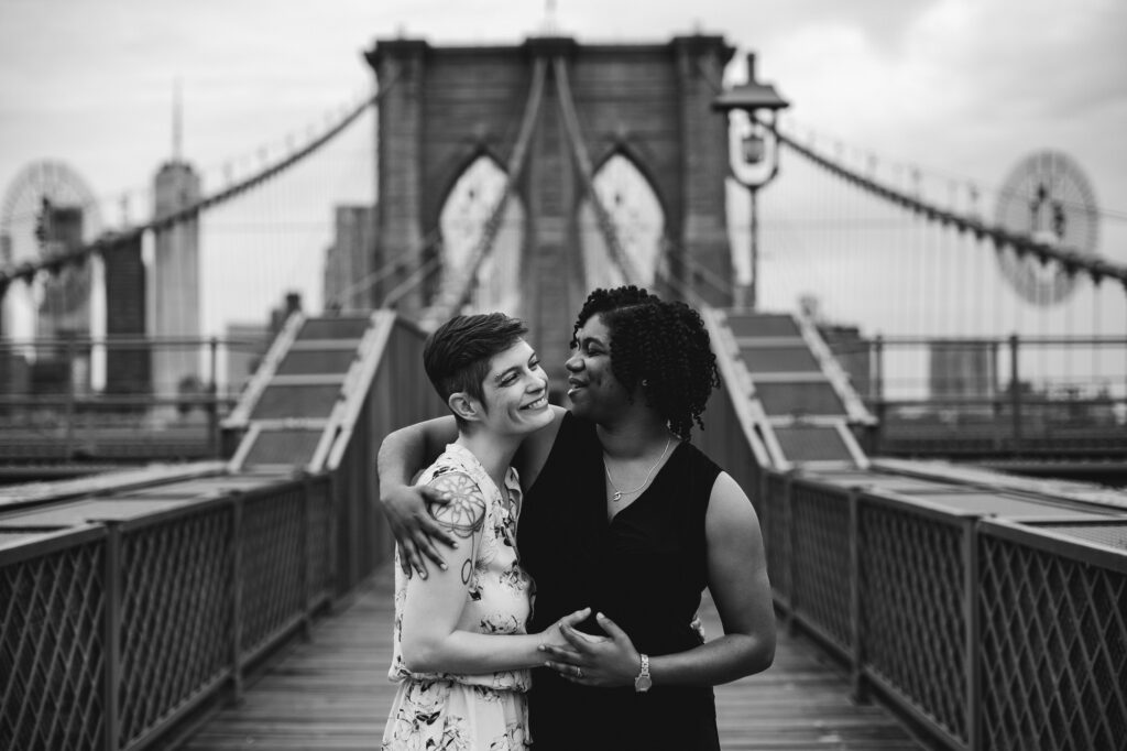 Queer Engagement Photos Brooklyn