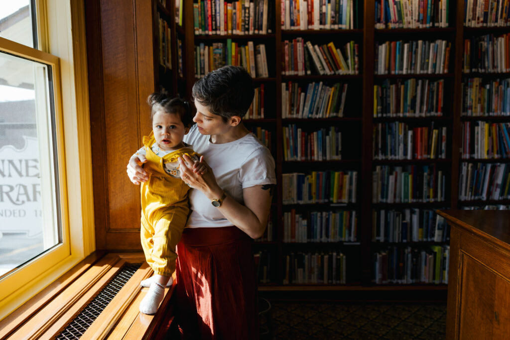 Wappingers Falls Family Photos at the Library