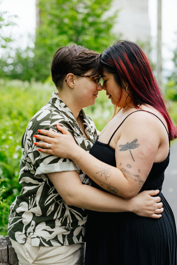 Lesbian Engagement Photos New York