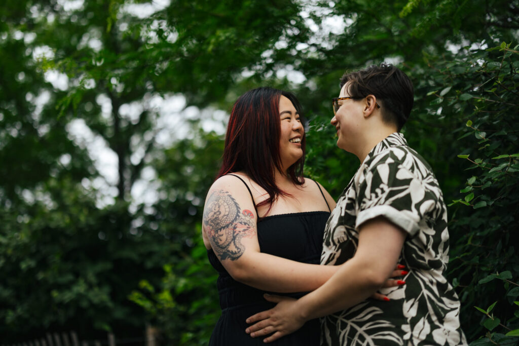 Lesbian Engagement Photos New York