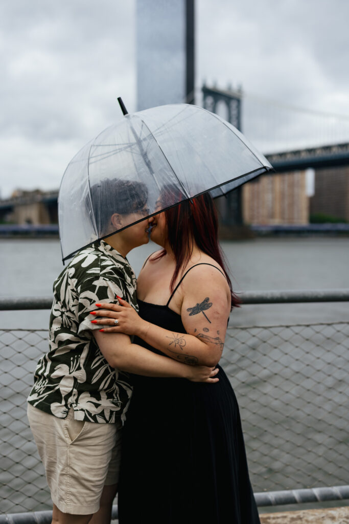 Lesbian Engagement Photos in New York