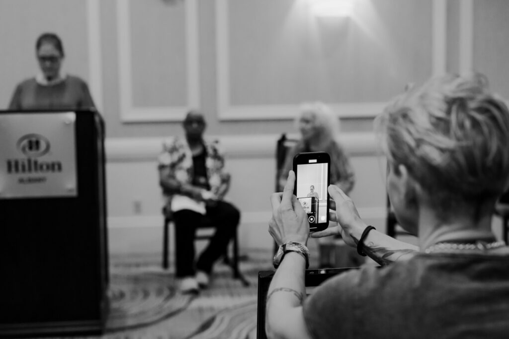 Candid moments at the Golden Crown Literary Society Annual event in Albany, NY