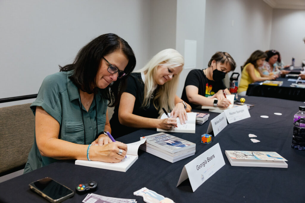Candid moment captured by Tiny House Photo during a panel at the GCLS annual event in Albany, NY