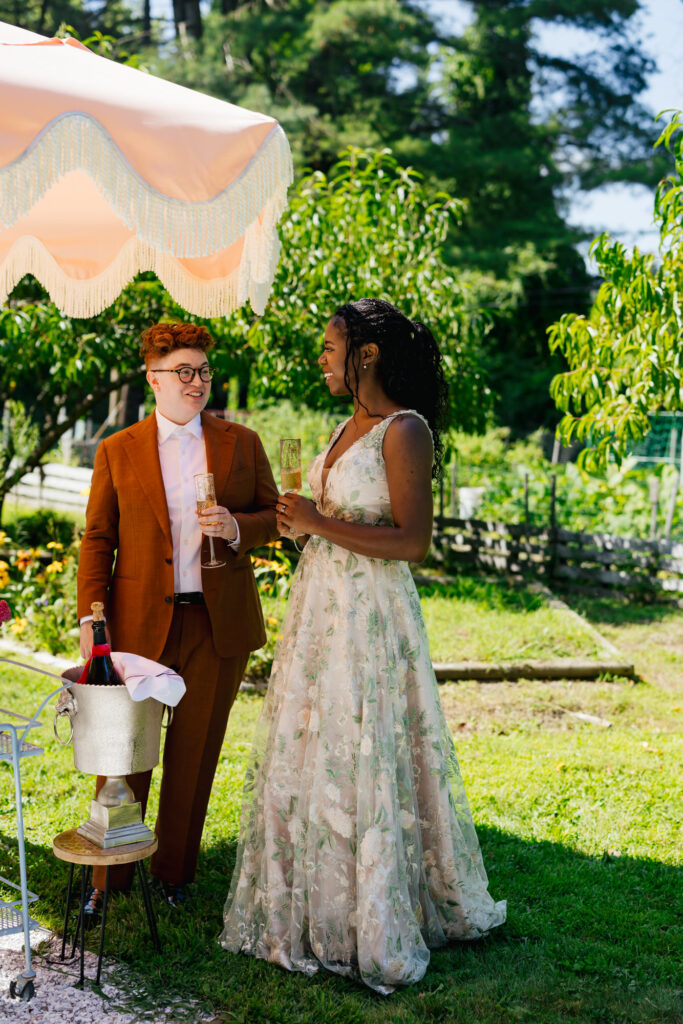 Queer Intimate Elopement in Berkshires