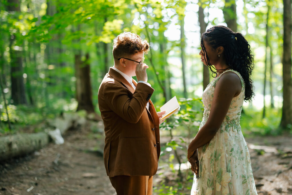Queer Intimate Elopement in Berkshires