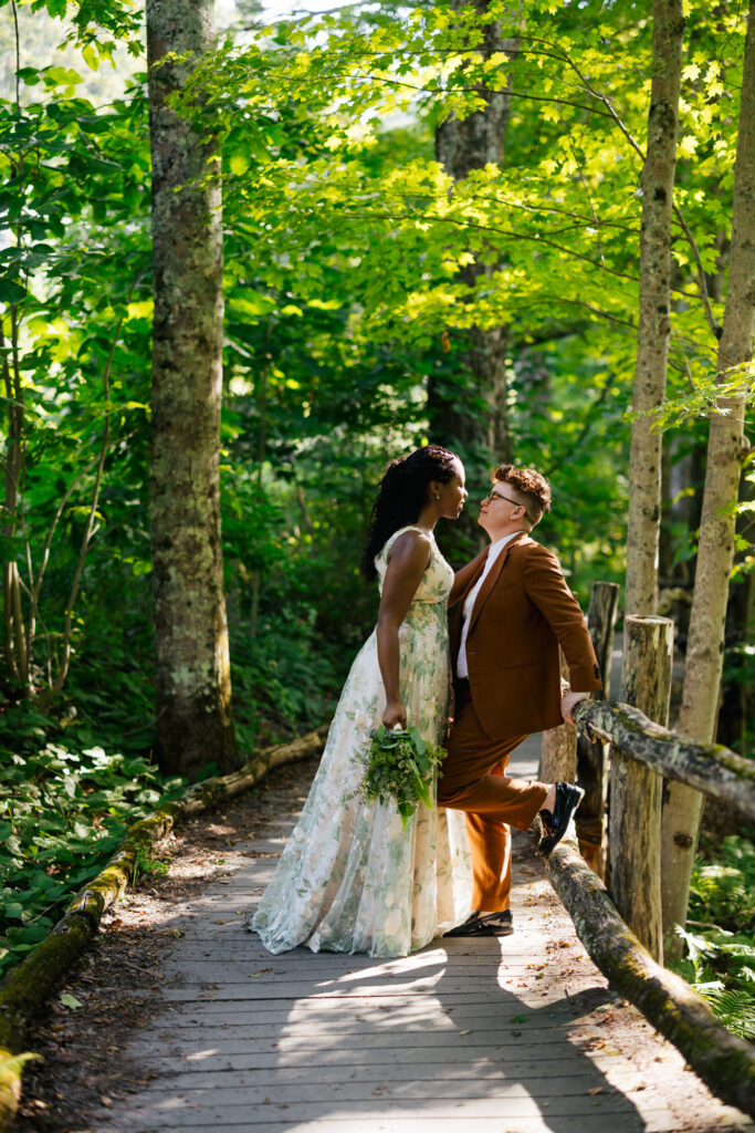 Queer Intimate Elopement in Berkshires
