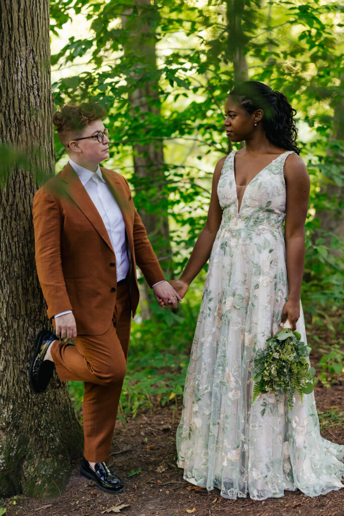 Queer Intimate Elopement in Berkshires