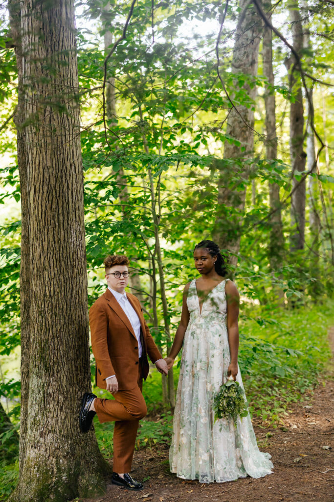 Queer Intimate Elopement in Berkshires