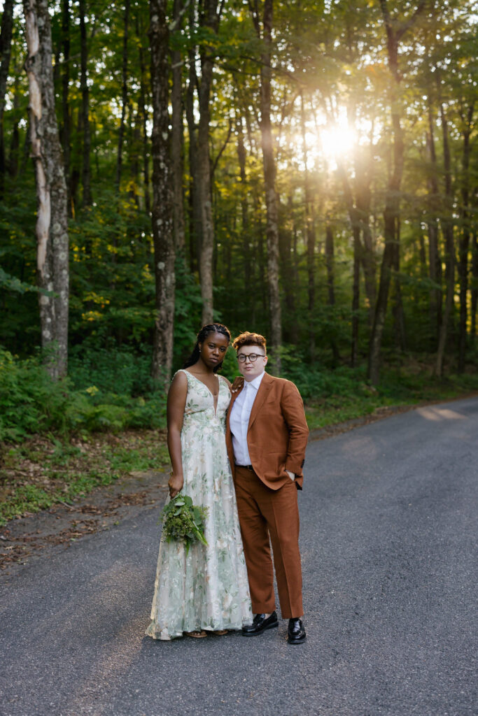 Queer Intimate Elopement in Berkshires