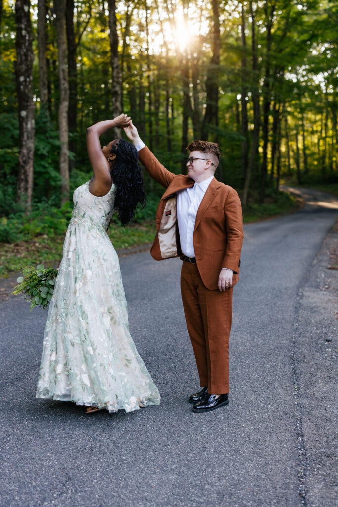 Queer Intimate Elopement in Berkshires