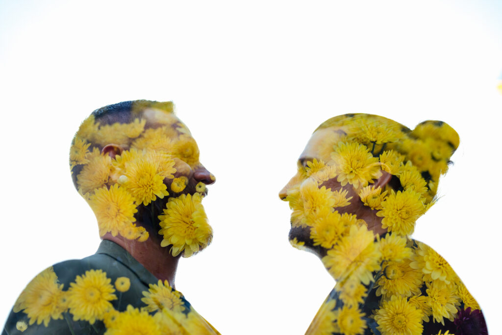 LGBTQ+ Destination Elopement in the fall in Vermont