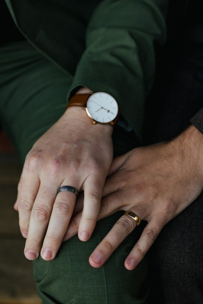 LGBTQ+ Destination Elopement in the fall in Vermont
