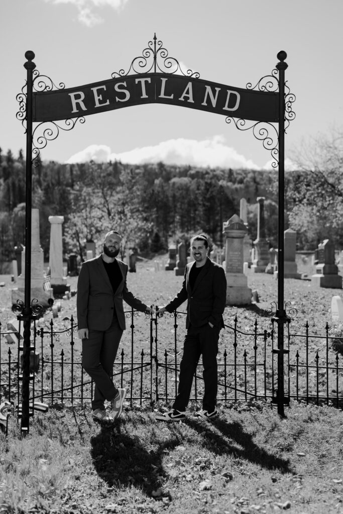 Fall Destination Elopement Brattleboro Vermont LGBTQ+