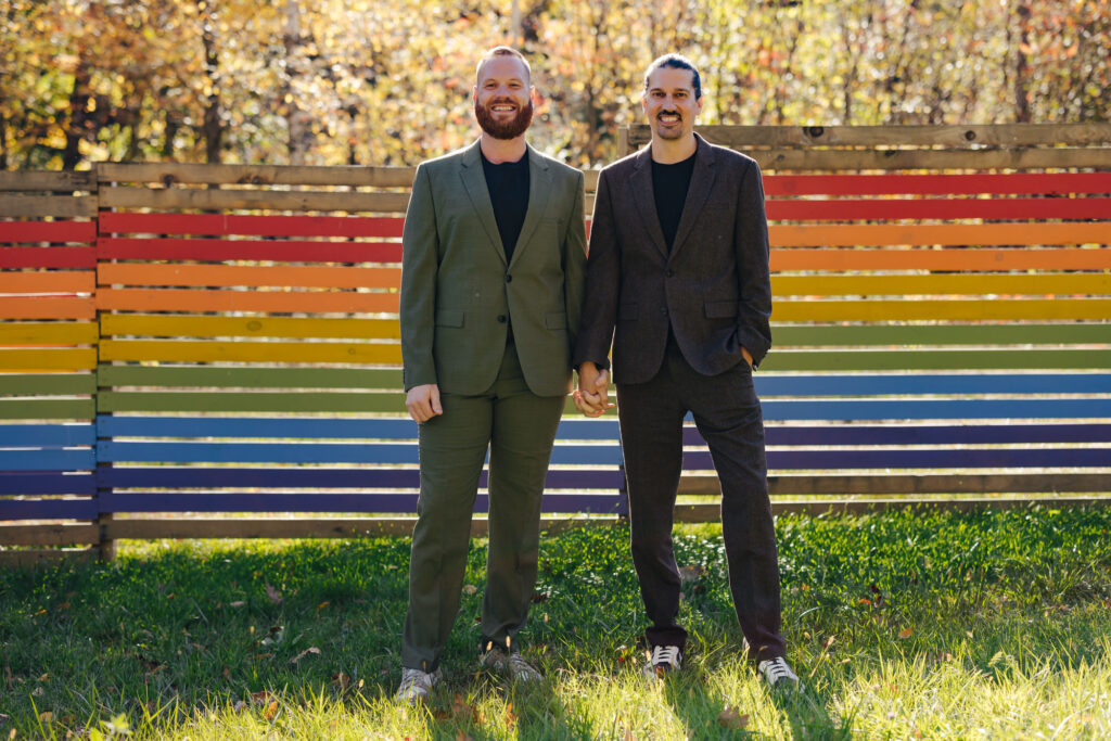 Fall Destination Elopement Brattleboro Vermont LGBTQ+
