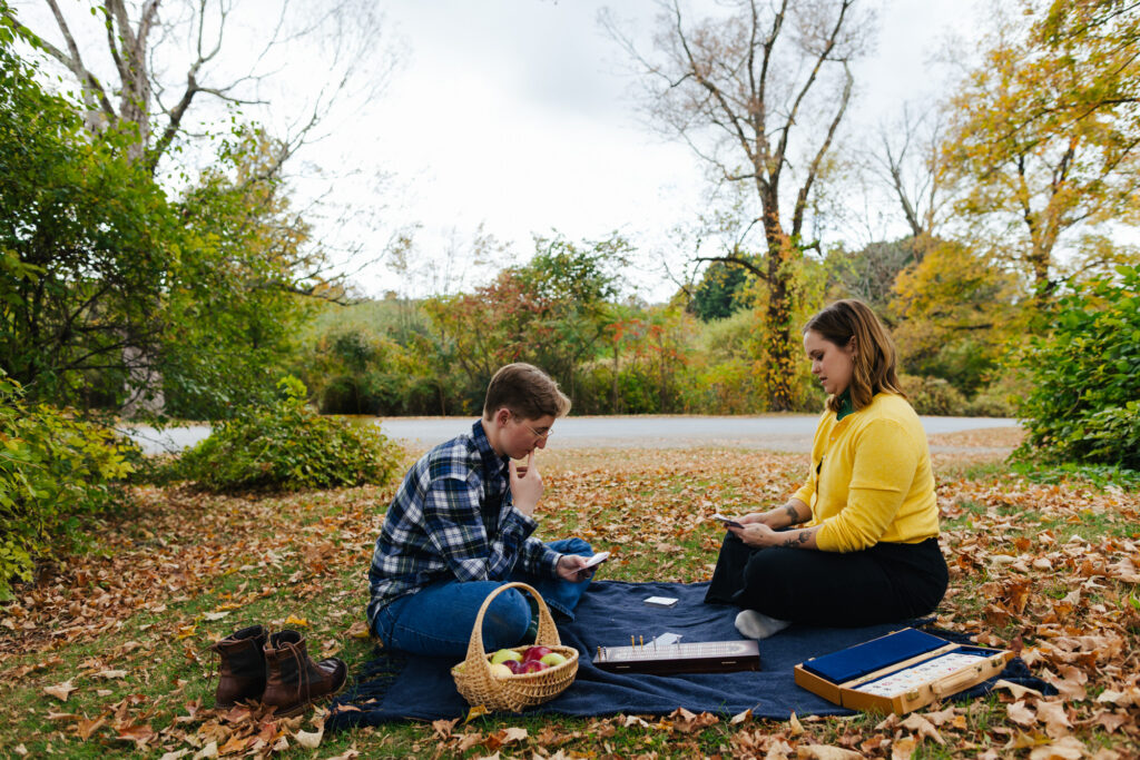 Fall Engagement Photos