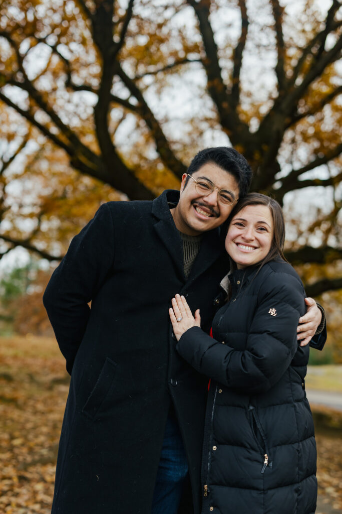 Candid Engagement Photos Central Park
