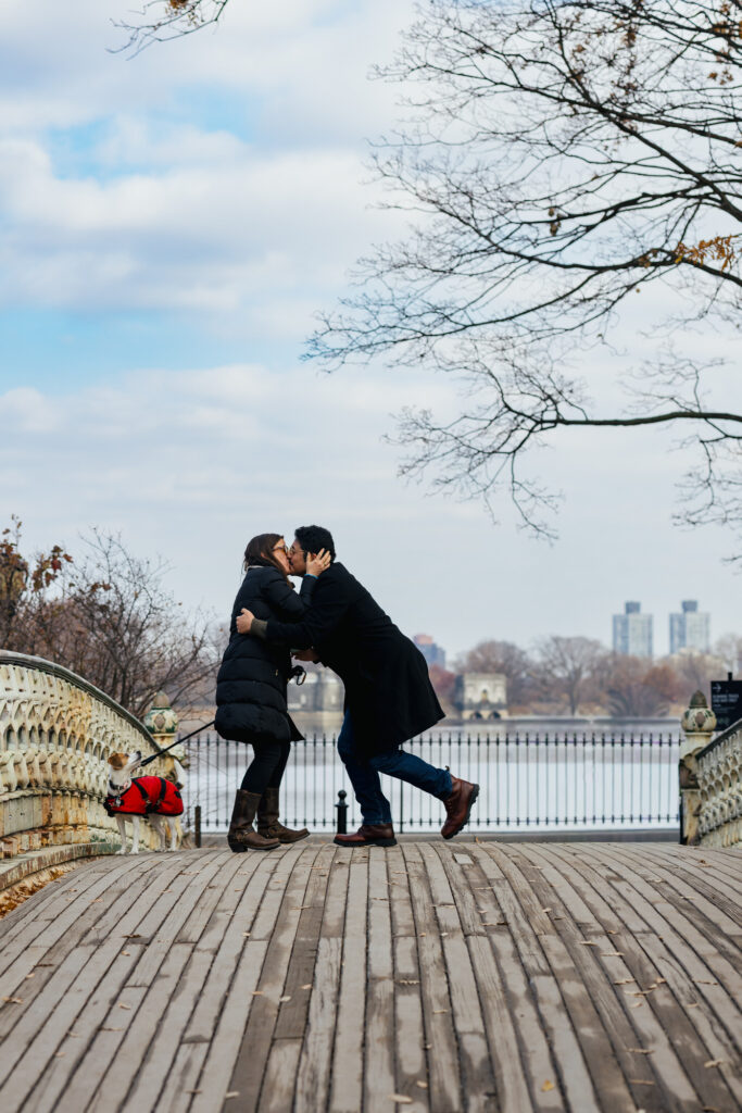 Surprise Proposal in Central Park