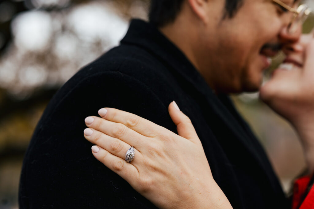 Candid Engagement Photos Central Park
