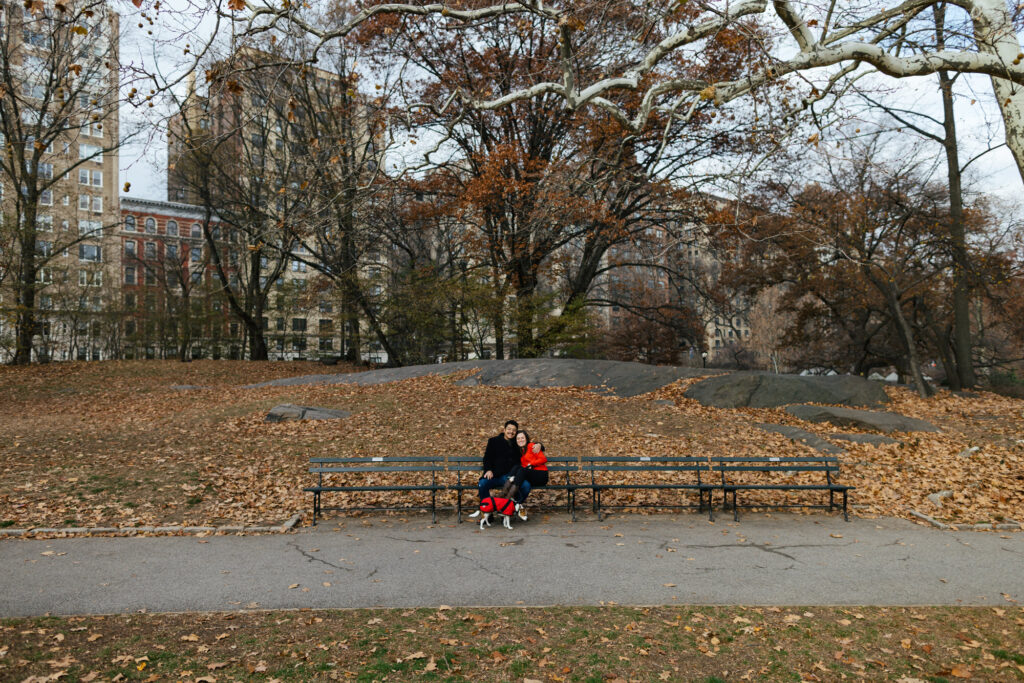 Candid Engagement Photos Central Park