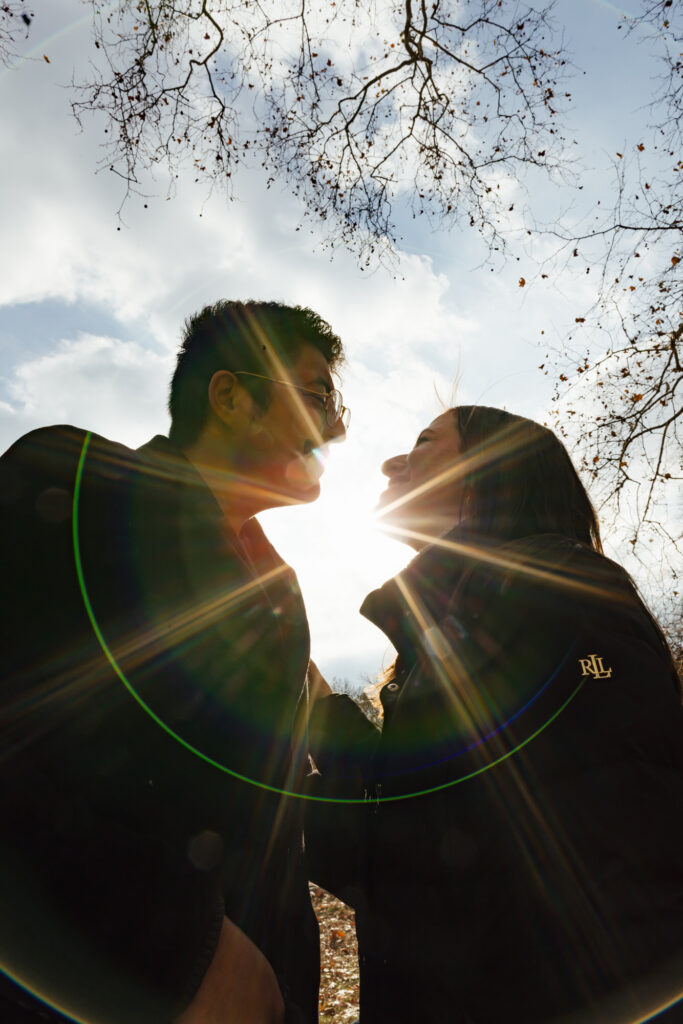 Creative NYC Engagement photos