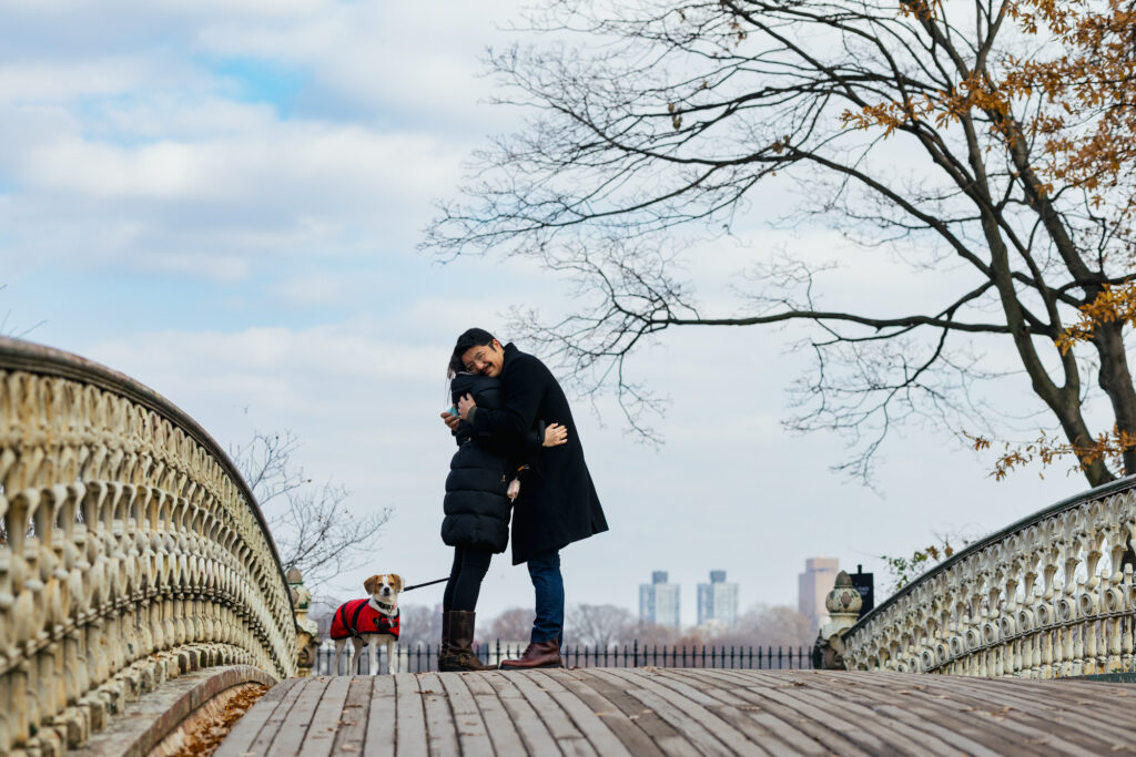 Surprise Proposal in Central Park