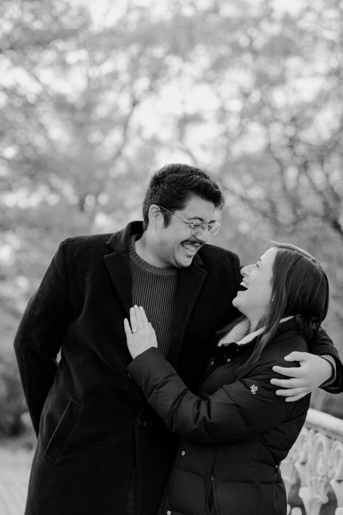 Surprise Proposal in Central Park