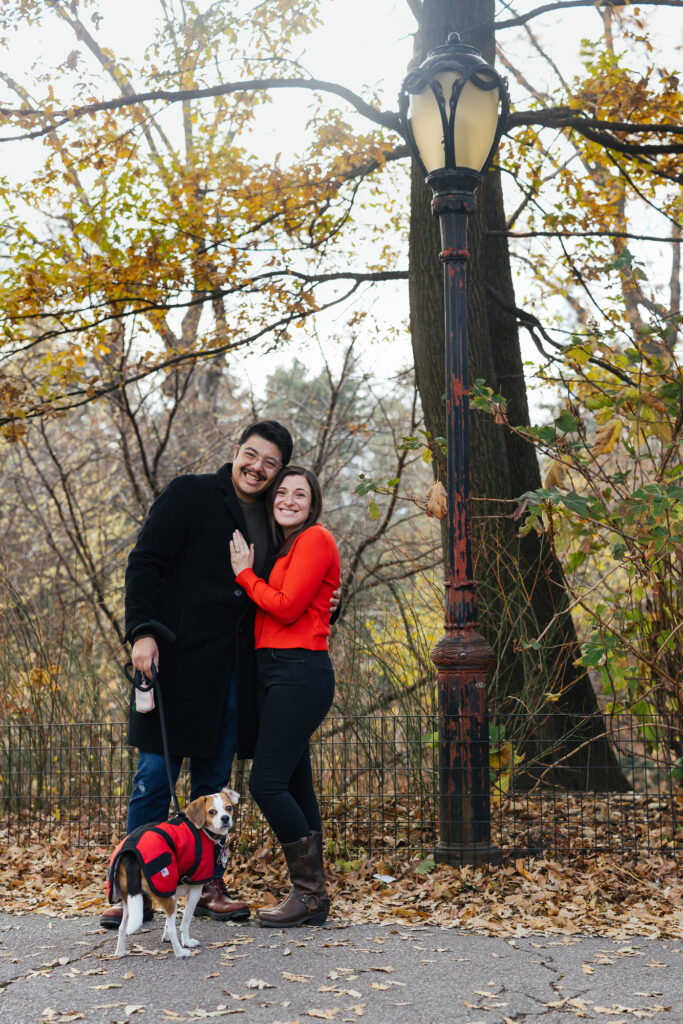 Central Park Engagement Photos