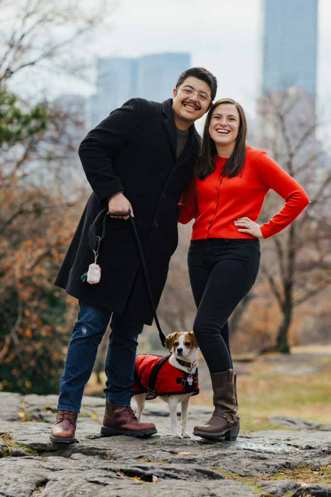 Central Park Engagement Photos