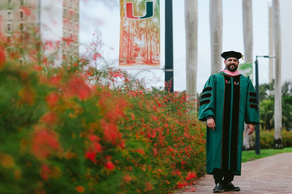 Albany College Graduate Portrait Photographer