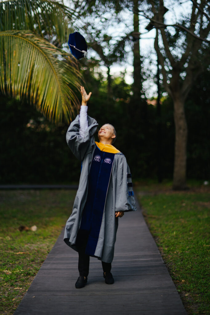 Albany College Graduate Portrait Photographer