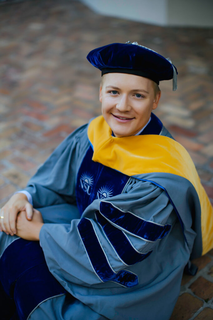 Albany College Graduate Portrait Photographer