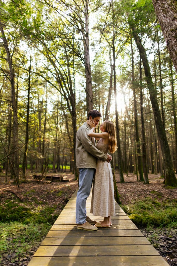 Surprise Proposal Olivebridge Hudson Valley New York