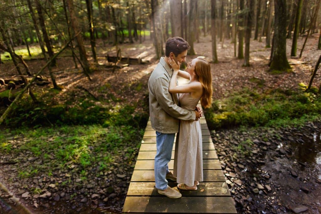 Surprise Proposal Olivebridge Hudson Valley New York