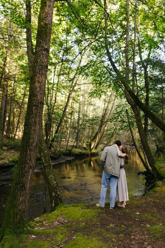 Surprise Proposal Olivebridge Hudson Valley New York